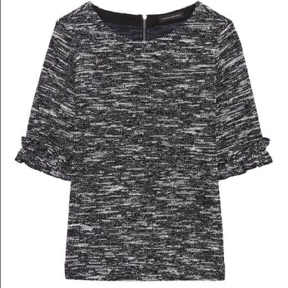 Banana Republic Bouclé Top